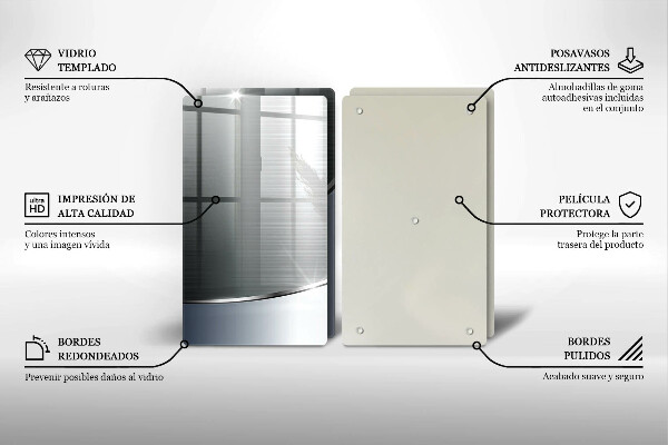 Zaščitna plošča za štedilnik Kovinski abstraktni vzorec
