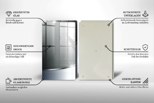Zaščitna plošča za štedilnik Kovinski abstraktni vzorec