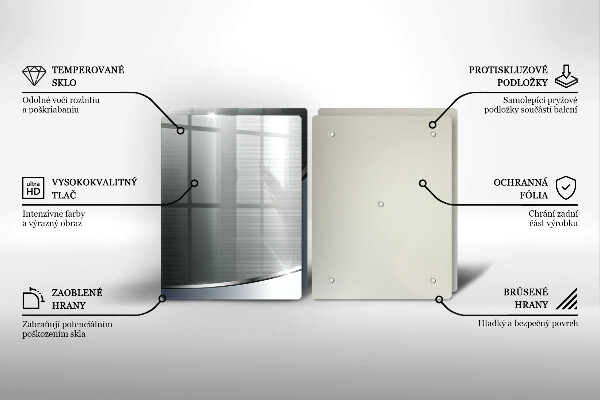 Zaščitna plošča za štedilnik Kovinski abstraktni vzorec