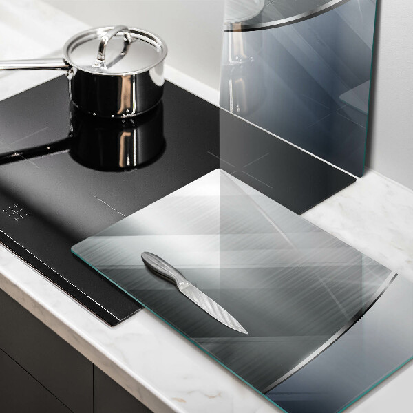 Zaščitna plošča za štedilnik Kovinski abstraktni vzorec