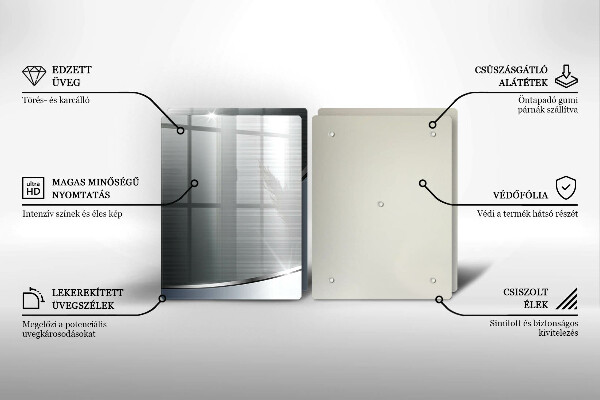 Zaščitna plošča za štedilnik Kovinski abstraktni vzorec