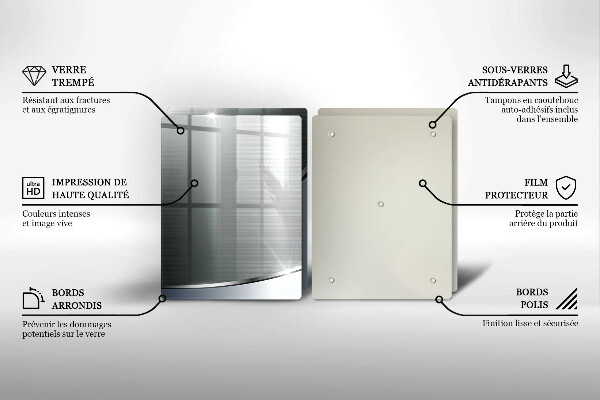 Zaščitna plošča za štedilnik Kovinski abstraktni vzorec