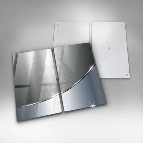 Zaščitna plošča za štedilnik Kovinski abstraktni vzorec