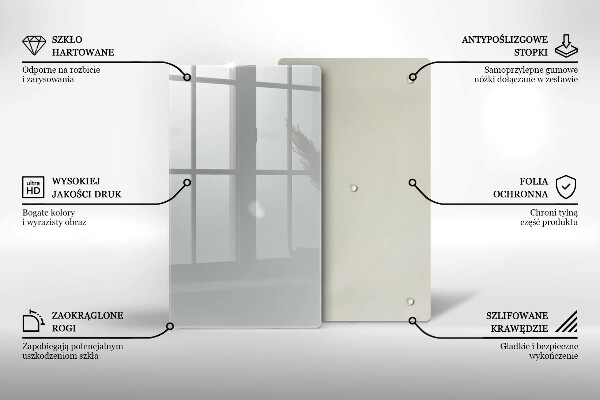 Zaščitna plošča za štedilnik Siva barva