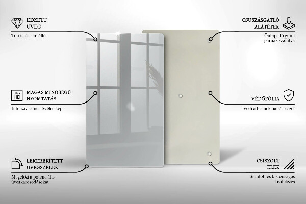 Zaščitna plošča za štedilnik Siva barva