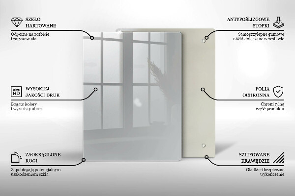 Zaščitna plošča za štedilnik Siva barva