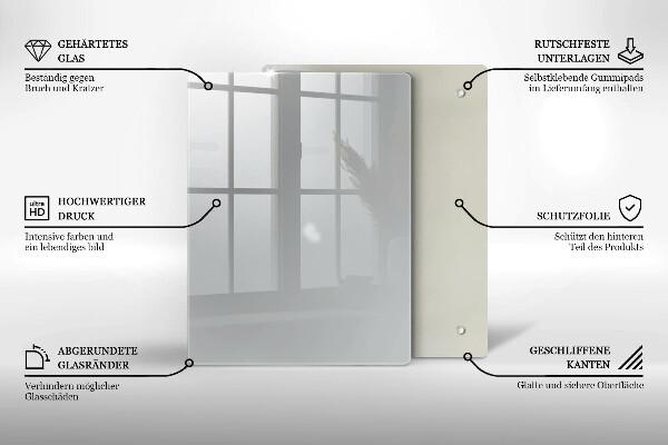 Zaščitna plošča za štedilnik Siva barva