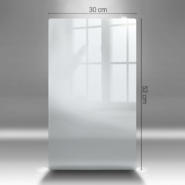 Zaščitna plošča za štedilnik Bela barva