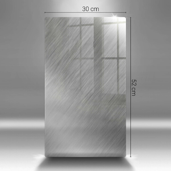 Zaščitna steklena plošča za štedilnik Kovinska tekstura ozadja