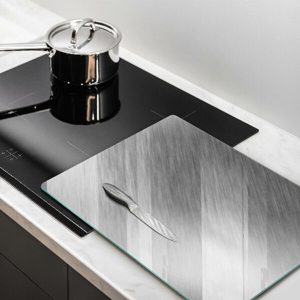 Zaščitna steklena plošča za štedilnik Kovinska tekstura ozadja