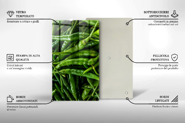 Zaščitna plošča za štedilnik Grahovi stroki