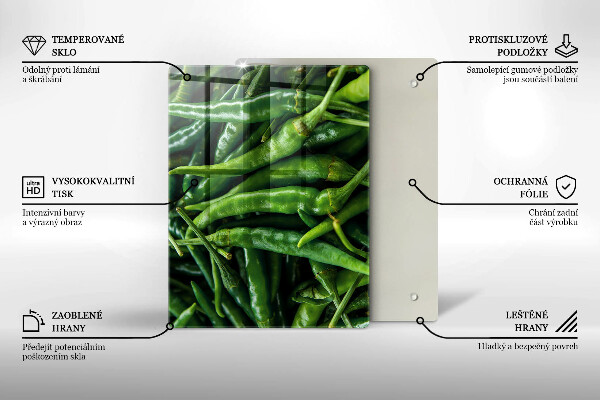 Zaščitna plošča za štedilnik Grahovi stroki