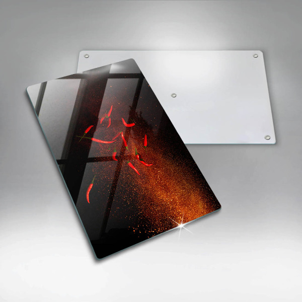 Zaščitna plošča za štedilnik Pekoče čili paprike