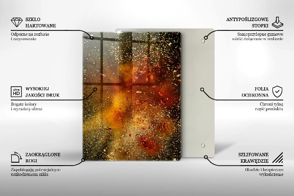 Zaščitna plošča za štedilnik Pisane začimbe