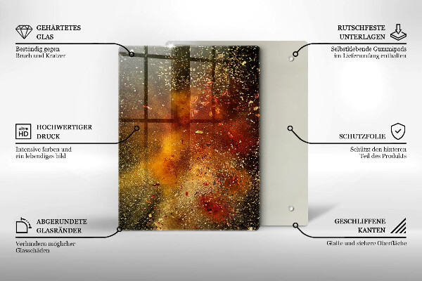 Zaščitna plošča za štedilnik Pisane začimbe