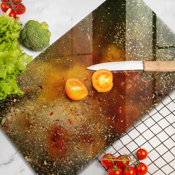 Zaščitna plošča za štedilnik Pisane začimbe