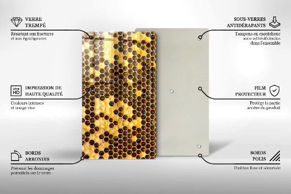 Zaščitna plošča za štedilnik satja
