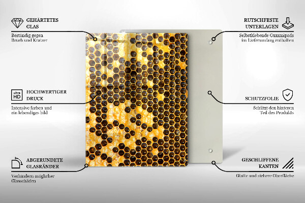 Zaščitna plošča za štedilnik satja