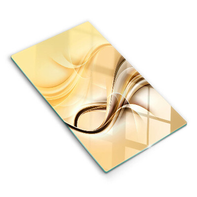 Zaščitna steklena plošča za štedilnik Abstrakcija dima