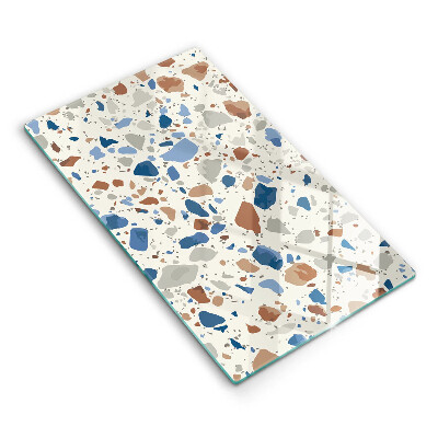 Zaščitna plošča za štedilnik Dekorativna kamenina