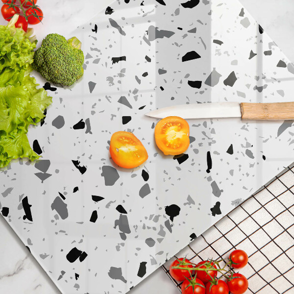 Zaščitna plošča za štedilnik Dekorativna kamenina