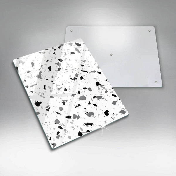 Zaščitna plošča za štedilnik Dekorativna kamenina