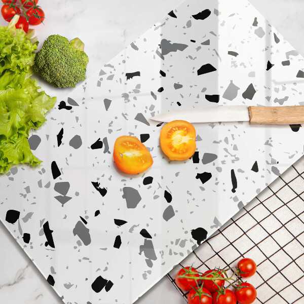 Zaščitna plošča za štedilnik Dekorativna kamenina