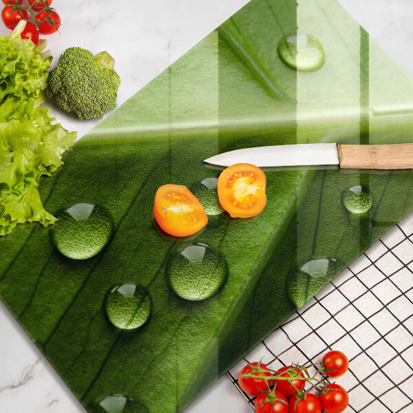 Zaščitna plošča za štedilnik Narava rosa in list