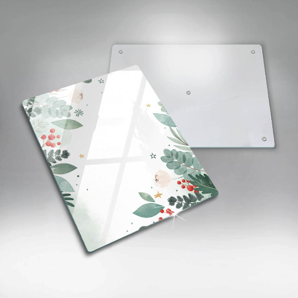 Zaščitna plošča za štedilnik Akvarelni listi