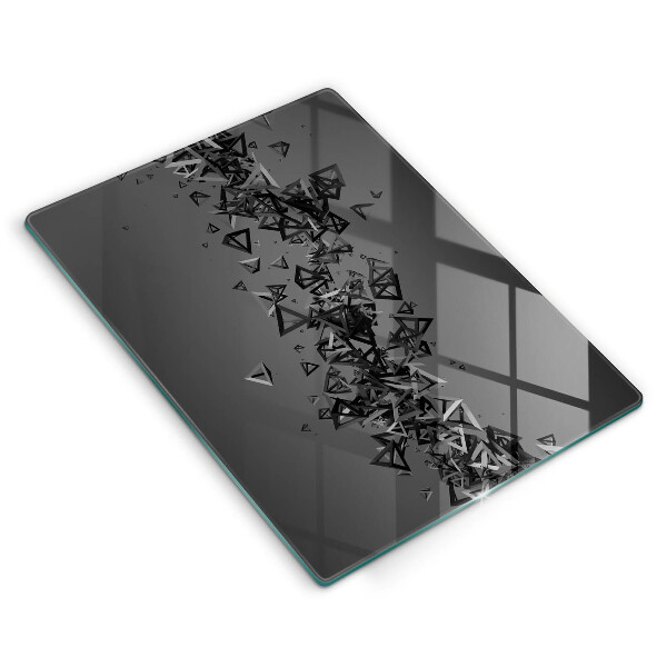 Zaščitna plošča za štedilnik Abstraktne 3D oblike