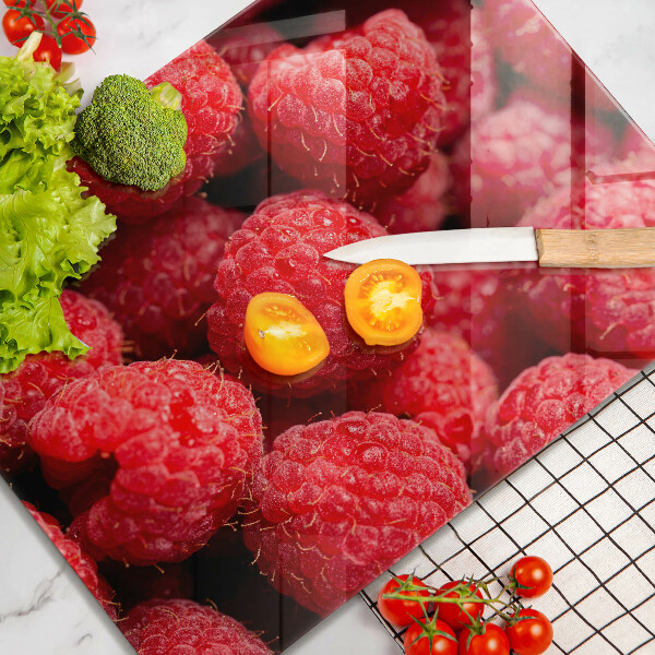 Zaščitna steklena plošča za štedilnik Sadje maline