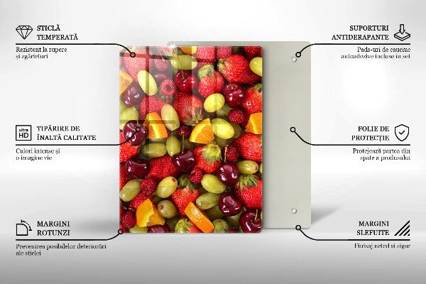 Zaščitna plošča za štedilnik Poletno sadje