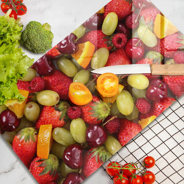 Zaščitna plošča za štedilnik Poletno sadje