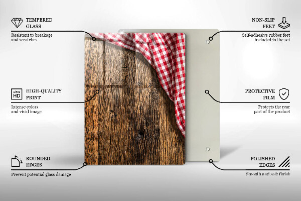 Zaščitna plošča za štedilnik Lesena miza