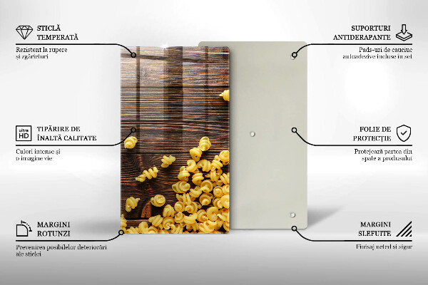 Zaščitna plošča za štedilnik Testenine na mizi