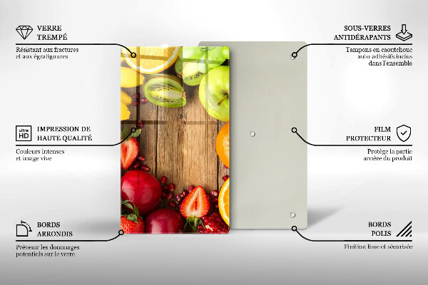 Zaščitna plošča za štedilnik Sveže sadje