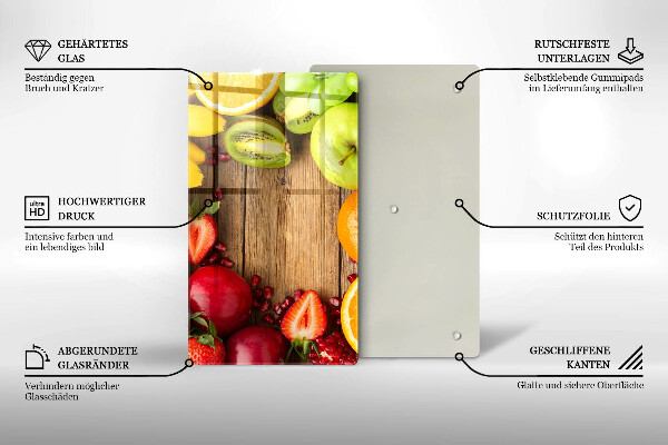 Zaščitna plošča za štedilnik Sveže sadje
