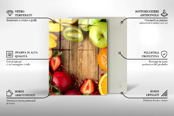 Zaščitna plošča za štedilnik Sveže sadje