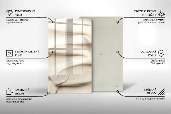 Zaščitna plošča za štedilnik Kremni sladoled