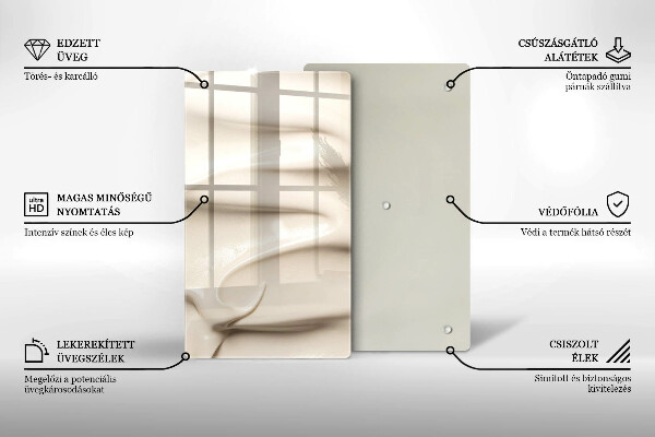 Zaščitna plošča za štedilnik Kremni sladoled