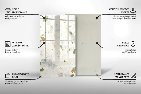 Zaščitna plošča za štedilnik Padajoče listje