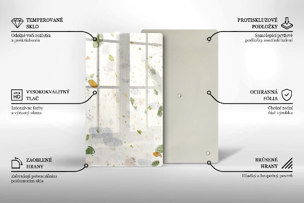 Zaščitna plošča za štedilnik Padajoče listje
