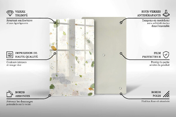 Zaščitna plošča za štedilnik Padajoče listje