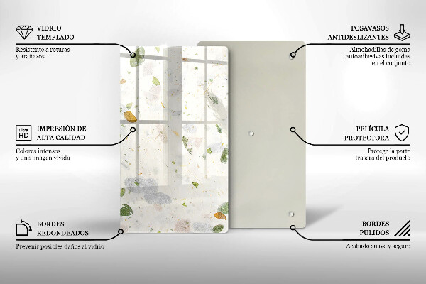 Zaščitna plošča za štedilnik Padajoče listje