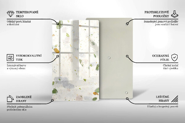 Zaščitna plošča za štedilnik Padajoče listje