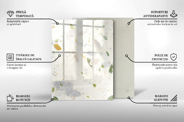 Zaščitna plošča za štedilnik Padajoče listje