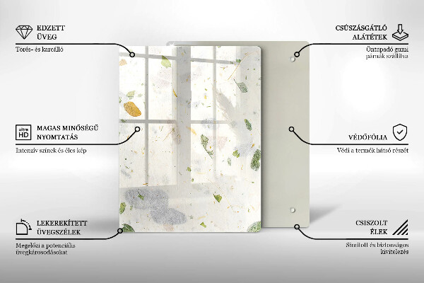 Zaščitna plošča za štedilnik Padajoče listje