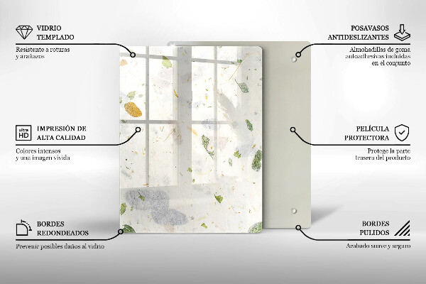 Zaščitna plošča za štedilnik Padajoče listje