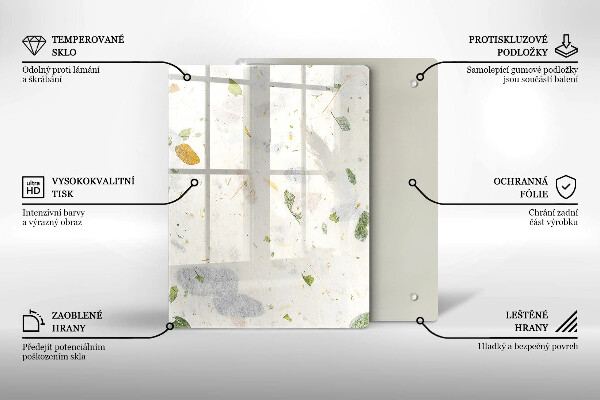 Zaščitna plošča za štedilnik Padajoče listje