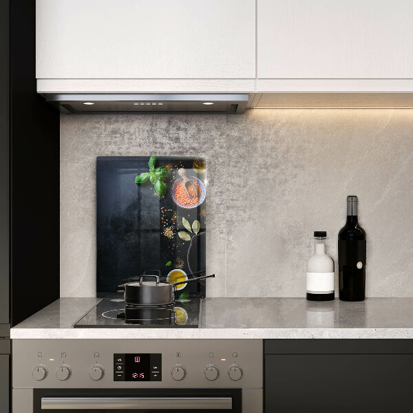 Zaščitna plošča za štedilnik Sklede z začimbami